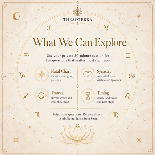 💫 Private Astrology Reading | Thesoterra Consultation