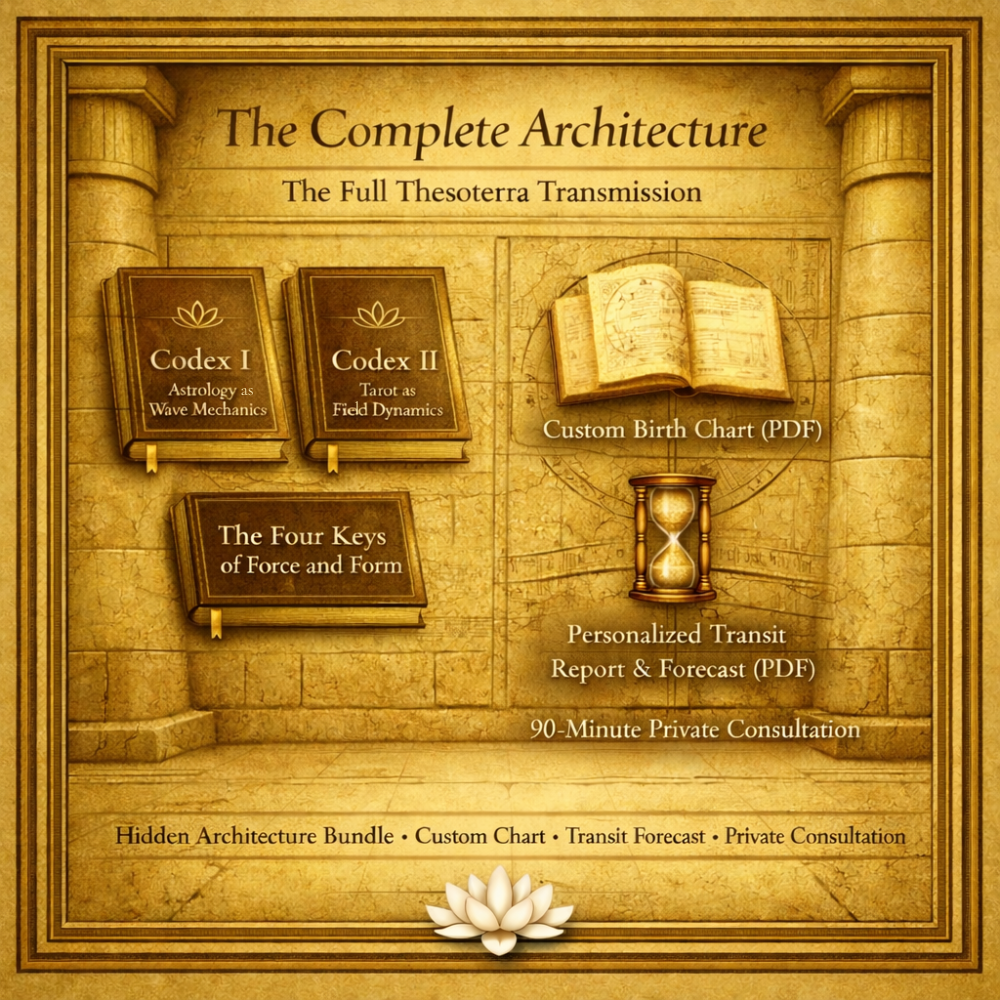 🧩 The Hidden Architecture Bundle: A Complete System for Understanding Astrology, Tarot, and Interpretation at Their Source