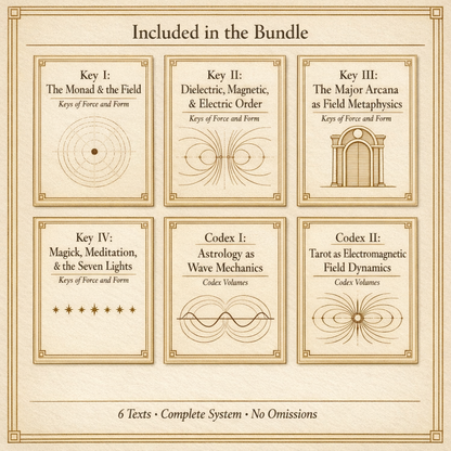 🧩 The Hidden Architecture Bundle: A Complete System for Understanding Astrology, Tarot, and Interpretation at Their Source