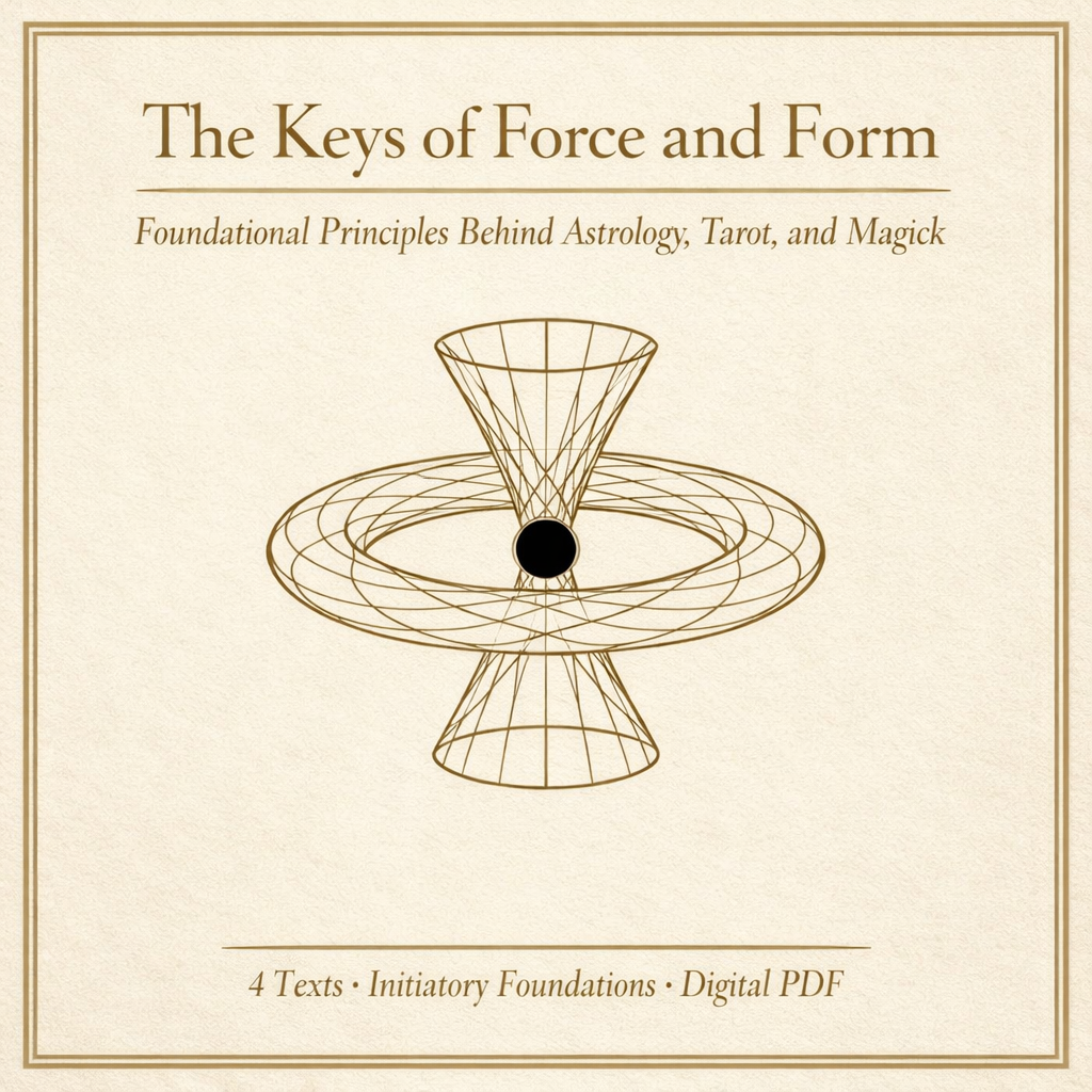 🔑 The Keys of Force and Form: The First Gate into the Structure Behind Astrology, Tarot, and Magick