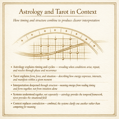 🧩 The Hidden Architecture Bundle: A Complete System for Understanding Astrology, Tarot, and Interpretation at Their Source