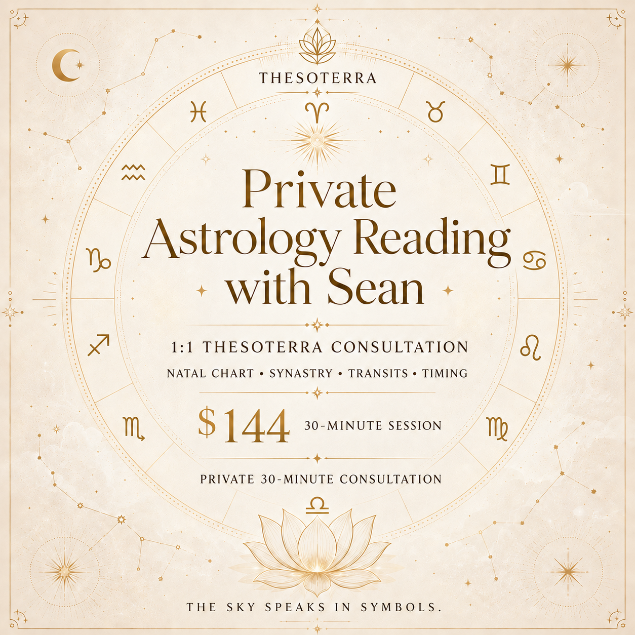 💫 Private Astrology Reading | Thesoterra Consultation