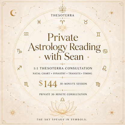 💫 Private Astrology Reading | Thesoterra Consultation