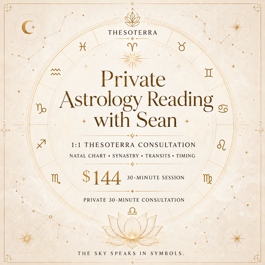 💫 Private Astrology Reading | Thesoterra Consultation