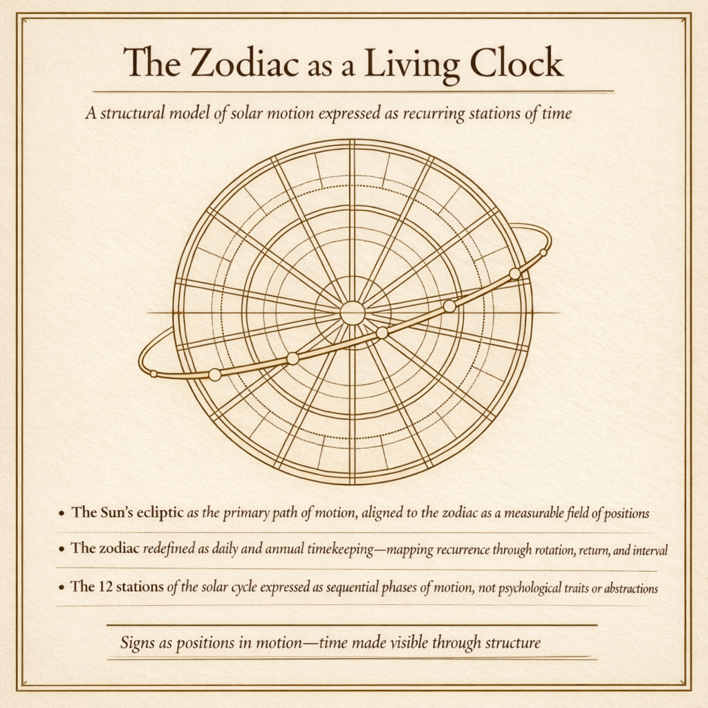 📘 Codex I — Astrology as Wave Mechanics: A Structural Model of Time, Cycles, and Planetary Motion