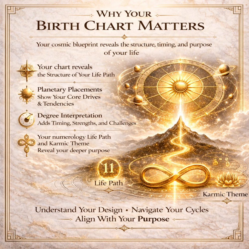 🌙 The Personal Cosmic Blueprint: Big Three Astrology Reading (Sun, Moon & Rising)