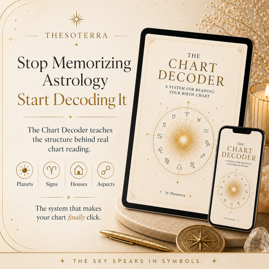 ✨ The Chart Decoder: Learn to Read Your Birth Chart Structurally