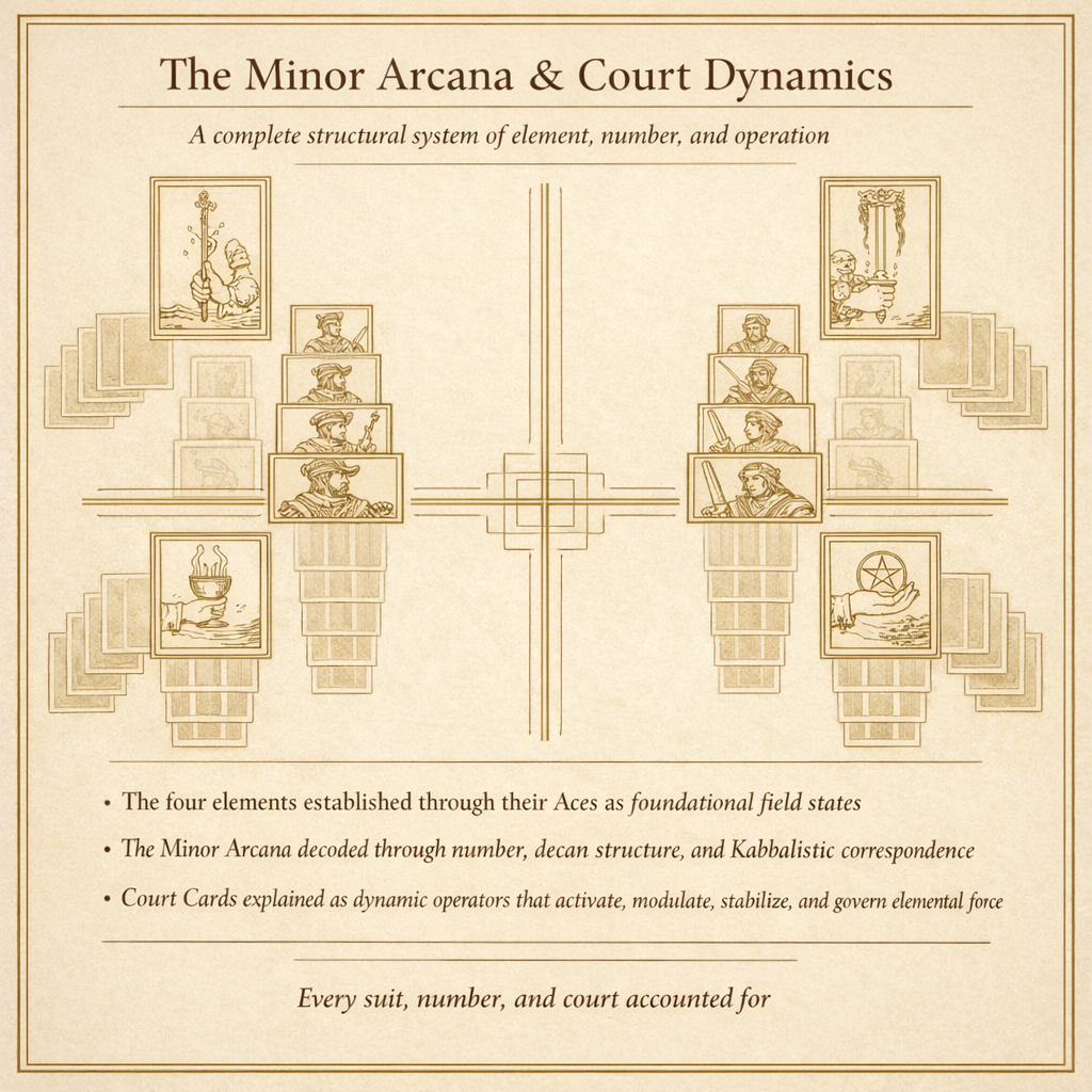 📕 Codex II — Tarot as Electromagnetic Field Dynamics: A Structural System of Force, Polarity, and Archetypal Motion
