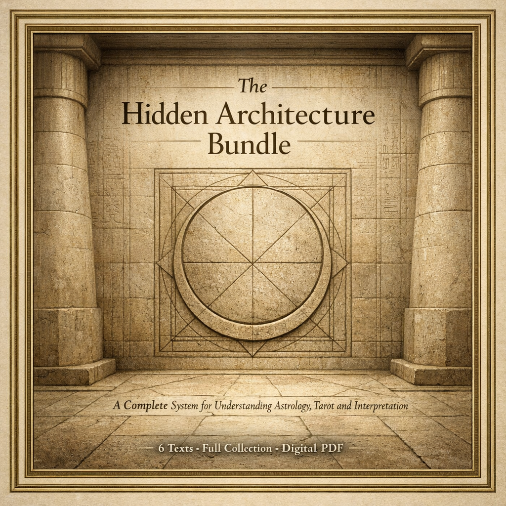 🧩 The Hidden Architecture Bundle: A Complete System for Understanding Astrology, Tarot, and Interpretation at Their Source