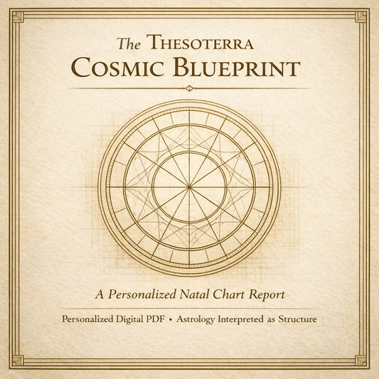 🪐 The Thesoterra Cosmic Blueprint: A Personalized Natal Chart Report