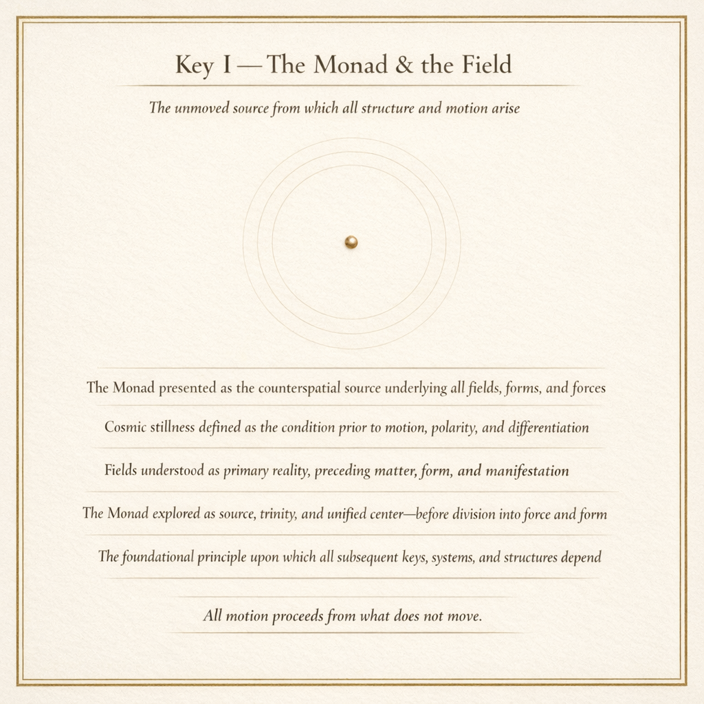 🔑 The Keys of Force and Form: The First Gate into the Structure Behind Astrology, Tarot, and Magick