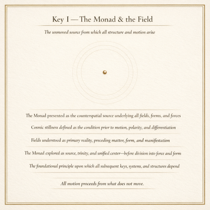 🔑 The Keys of Force and Form: The First Gate into the Structure Behind Astrology, Tarot, and Magick