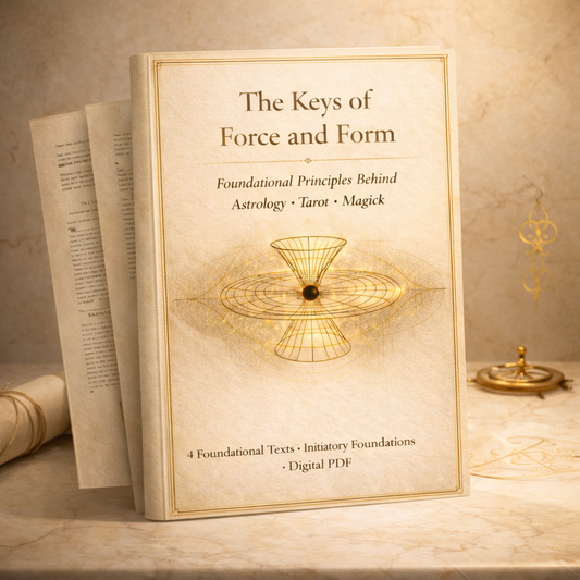 🔑 The Keys of Force and Form: The Foundational Framework Behind Astrology, Tarot, and Magick