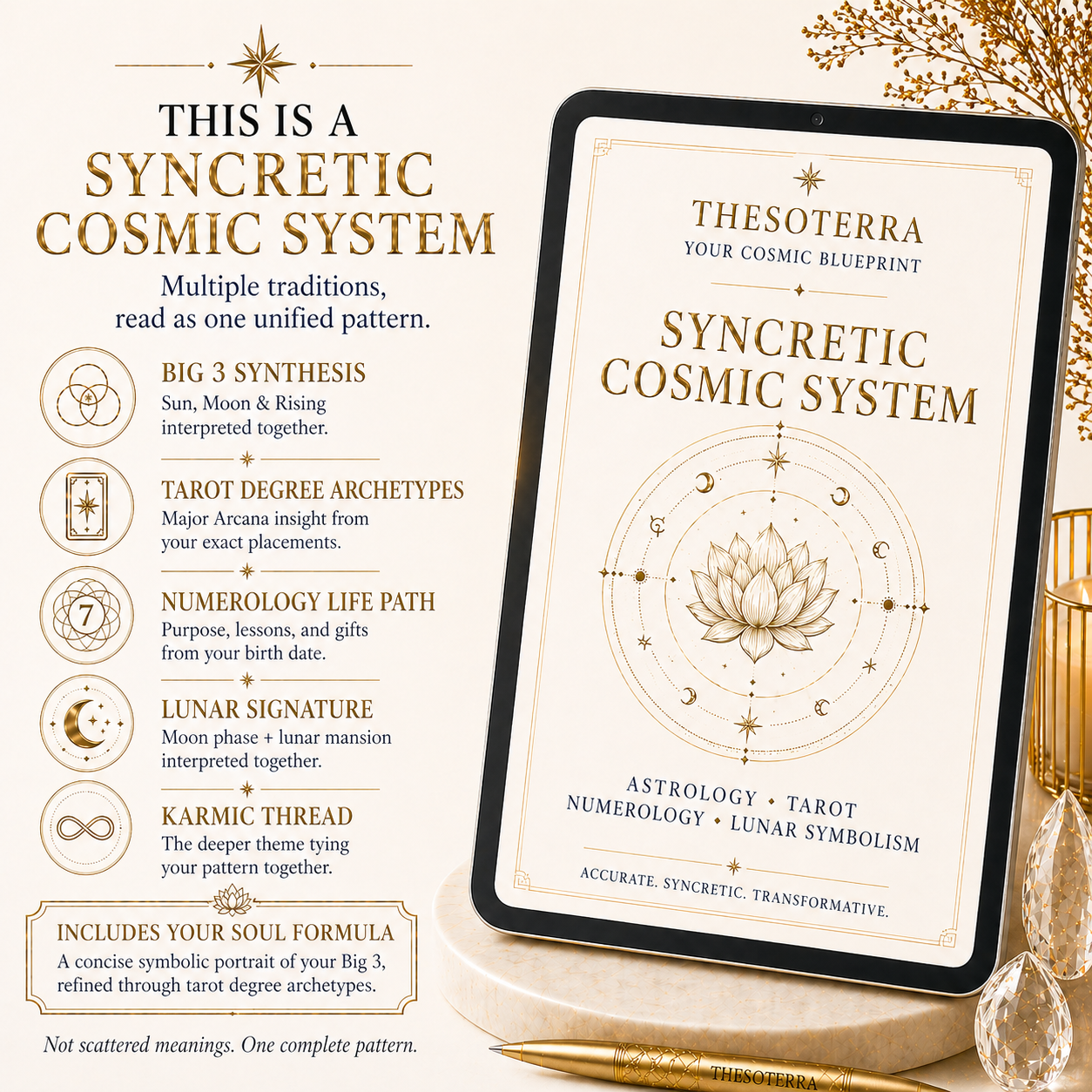 🌙 The Personal Cosmic Blueprint: Sun, Moon & Rising Reading
